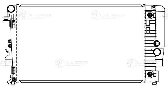 Радиатор охлаждения для автомобилей Vito/Viano (03-) 2.2CDi 3.0/3.2/3.5/3.7i AT