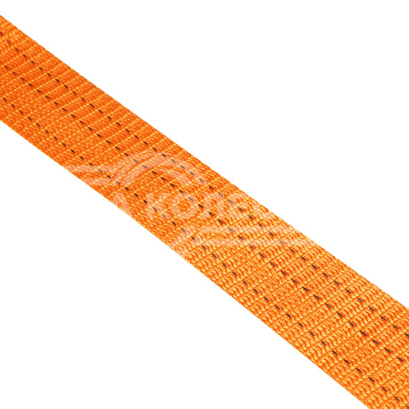 Ремень крепления груза для ЕВРОФУРЫ 2,5/5 т, 3,6 м, ширина 50 мм, с рельсовым креплением (крючки &quot;ласточка&quot;)