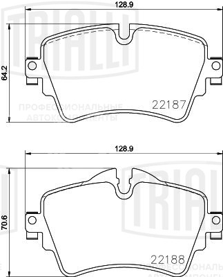 Колодки тормозные дисковые передние для автомобилей Mini Cooper S/SD (13-) / Clubman (14-) (в комплекте с датчиком)