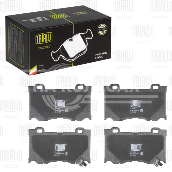 Колодки тормозные дисковые передние для автомобилей Infiniti FX (08-) / G (07-) / Q50 / 70 (13-) / QX70 (13-) (PF 4306)