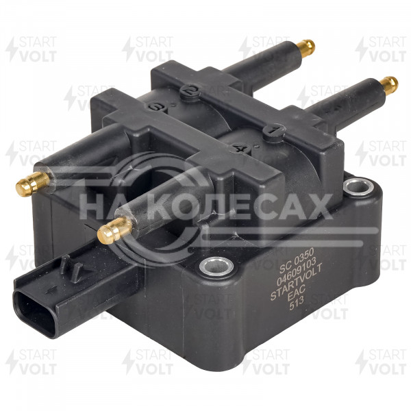 Катушка зажигания для автомобилей ГАЗ Volga Siber (08-)/Dodge Caravan (00-) 2.4i