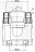 Суппорт тормозной для автомобилей BMW X5 (E53) (99-) задний правый d=42мм