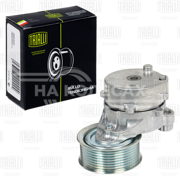 Ролик приводного ремня для автомобилей КАМАЗ 5490/Axor [ОМ457] с натяжным механизмом (вентилятора) d=77mm