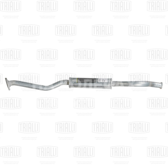 Глушитель для автомобилей Лада 2104i Евро-3 дополнительный (резонатор) усиленный фланец (алюминизированная сталь)