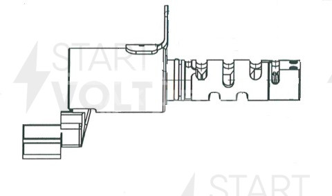 Клапан электромагнитный регулировки фаз ГРМ для автомобилей Toyota Land Cruiser Prado 150 (09-) 2.7i впускной