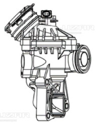 Термостат для автомобилей Mercedes-Benz E (W212) (09-)/S (W221) (05-) [M276]  (103°С) (с корпусом)