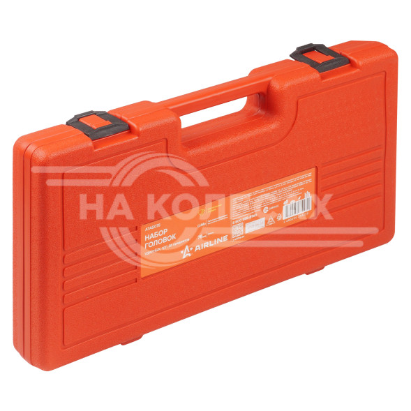 Набор головок ударных 1/2&quot; 78мм 26 пр. (10-36мм) пласт. кейс.