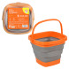 Ведро складное силиконовое 5л