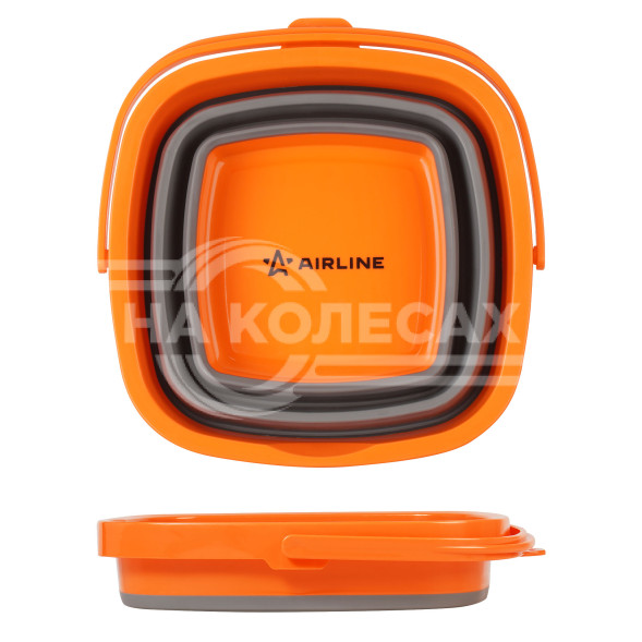 Ведро складное силиконовое 5л