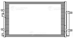 Радиатор кондиционера для автомобилей Haval H6 (14-) 1.5i