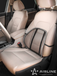 Поддержка спины анатомическая, черная