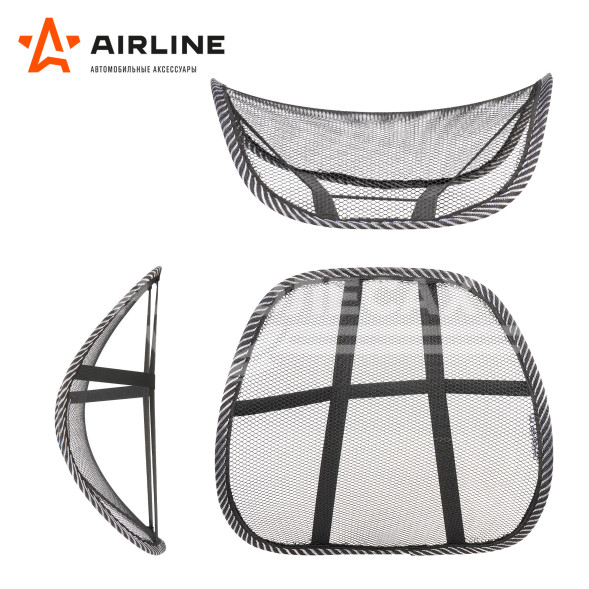 Поддержка спины анатомическая, черная