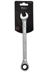 Ключ комбинированный трещоточный 11мм пласт. подвес PRO