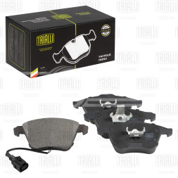 Колодки тормозные для автомобилей Audi A3 (03-) / Skoda Superb (08-) дисковые передние (в комплекте с датчиком)