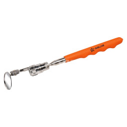 Зеркало инспекционное телескопическое с подсветкой подвижное, D=32мм, L=250-880мм