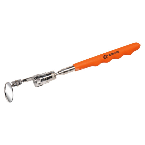 Зеркало инспекционное телескопическое с подсветкой подвижное, D=32мм, L=250-880мм