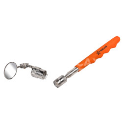 Зеркало инспекционное телескопическое с подсветкой подвижное, D=32мм, L=250-880мм