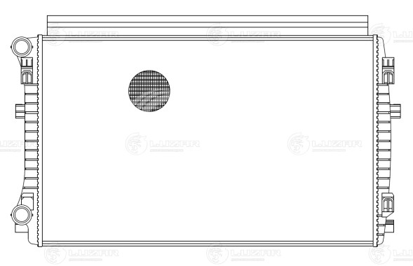 Радиатор охлаждения для автомобилей Octavia (13-)/Tiguan (16-)