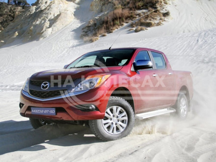 Внешние ремонтные пороги Mazda BT-50 2