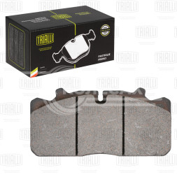 Колодки тормозные дисковые для автомобилей DAF, MAN, Iveco (WVA № 29088) с монтажным комплектом (в комплекте с 2-мя датчиками)