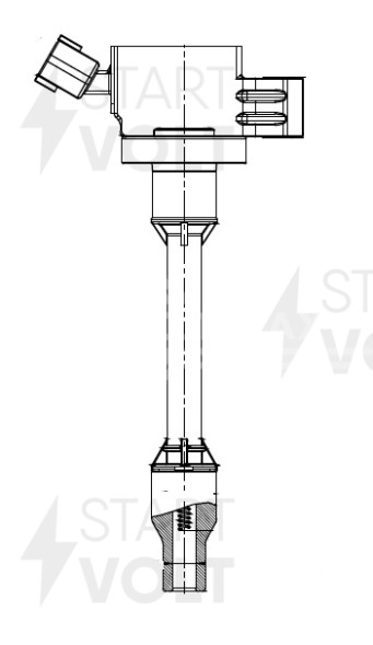Катушка зажигания для автомобилей Toyota Rav 4 (19-)/Lexus ES (18-)/UX (18-) 2.0i/2.5i