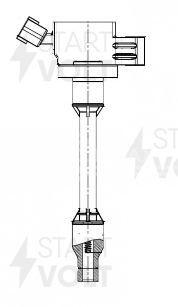 Катушка зажигания для автомобилей Toyota Rav 4 (19-)/Lexus ES (18-)/UX (18-) 2.0i/2.5i