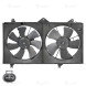 Электровентилятор охлаждения для автомобилей Toyota Camry (XV30) (01-) 2.0i/2.4i (2 вент.) (с кожухом)