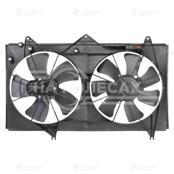 Электровентилятор охлаждения для автомобилей Toyota Camry (XV30) (01-) 2.0i/2.4i (2 вент.) (с кожухом)