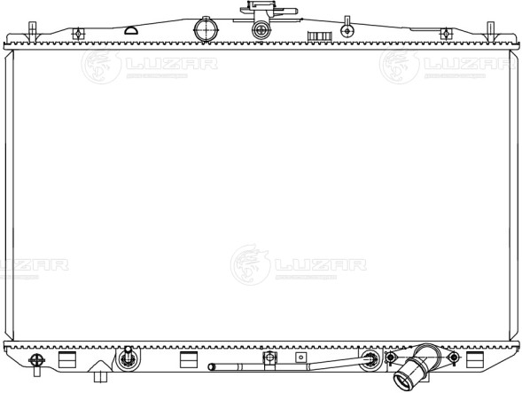 Радиатор охлаждения для автомобилей Lexus RX 270 (09-)