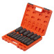 Набор головок ударных 1/2&quot; 78мм 15 пр. (10-32мм) пласт. кейс.