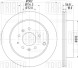 Диск тормозной задний для автомобилей Mazda CX-7 (07-) d=302