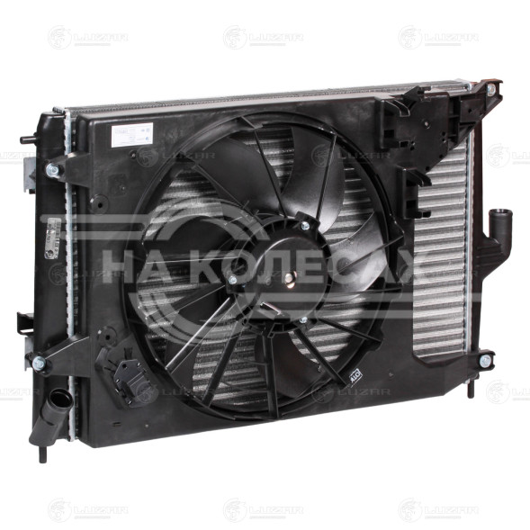 Блок охл. (радиатор+конденсор+вентилятор) для а/м Лада Largus (12-)/Renault Logan (08-) AT