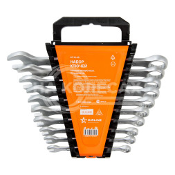 Набор ключей комбинированных 10 пр. (8-19мм) пласт.держат. PRO