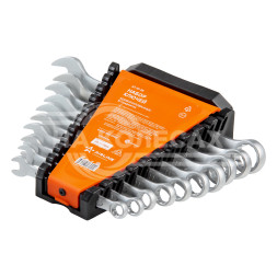 Набор ключей комбинированных 10 пр. (8-19мм) пласт.держат. PRO