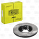 Диск тормозной передний для автомобилей VW Polo Sedan (RUS) (10-) 1ZE/1ZG d=256 PRO перфорированный слотированный окрашенный
