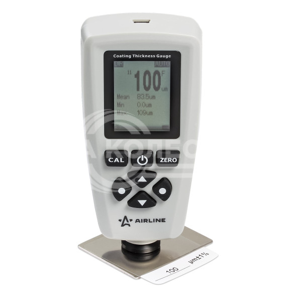 Толщиномер лакокрасочного покрытия PRO, непрерывн.измерение, черн./цвет. металлы, в кейсе