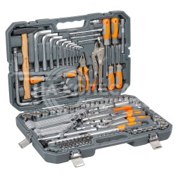 Набор инструментов универсальный 132пр. (головки 1/2&quot;, 1/4&quot;, 3/8&quot;) кейс