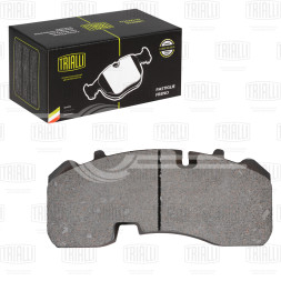 Колодки тормозные дисковые для автомобилей MAN, Mercedes, BPW, SAF (WVA № 29165) с монтажным комплектом