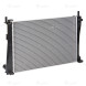 Радиатор охлаждения для автомобилей Ford Fiesta (01-) M/A (паяный)