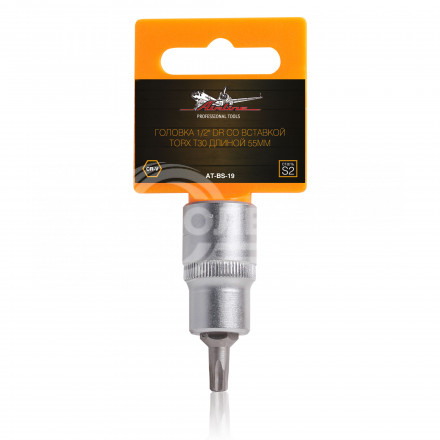 Головка торцевая 1/2&quot; DR со вставкой TORX T30 длиной 55мм