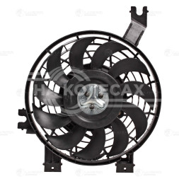 Электровентилятор кондиционера для автомобилей Toyota Land Cruiser Prado 120 (02-) (с кожухом)