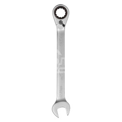 Ключ комбинированный трещоточный с переключателем 21мм пласт. подвес PRO