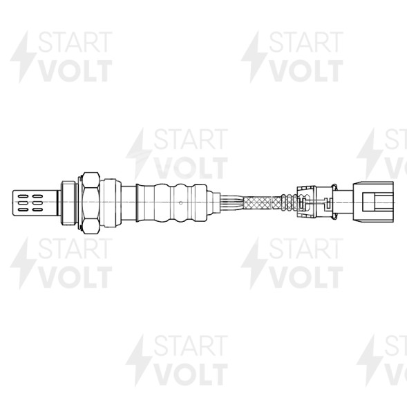 Датчик кислорода для автомобилей Toyota Avensis (03-) 1.6i/1.8i после катализатора