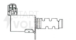 Клапан электромагнитный регулировки фаз ГРМ для автомобилей Subaru Tribeca (04-) 3.0i правый выпускной
