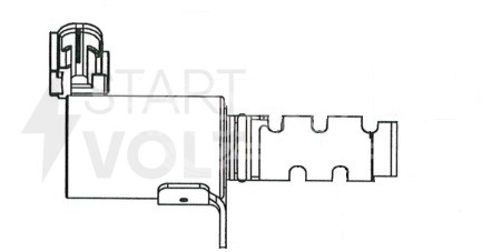 Клапан электромагнитный регулировки фаз ГРМ для автомобилей Subaru Tribeca (04-) 3.0i правый выпускной